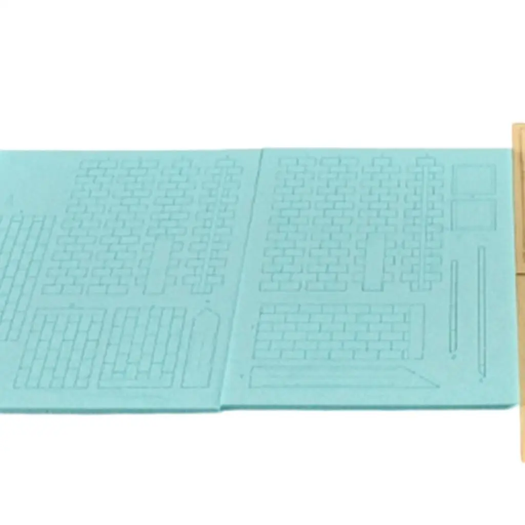 Kits de murs de porte, puzzle 3D de Style européen, paysage pour modèle d'architecture, 1/35