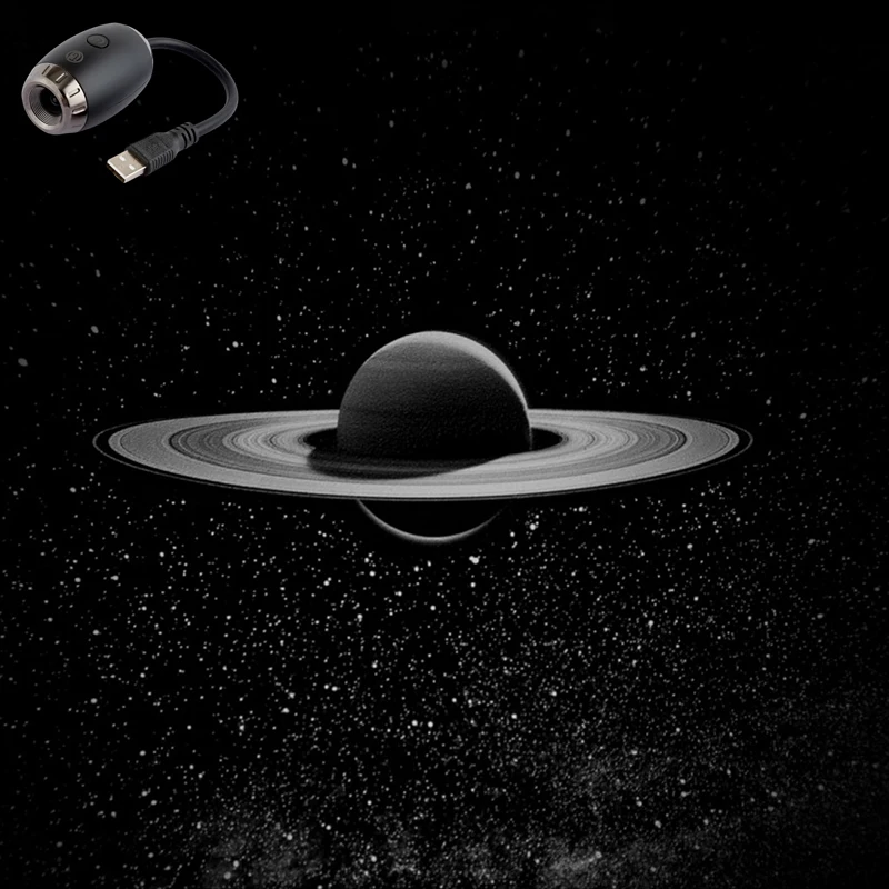 USB Auto Sfeer Projector Licht Auto-interieur Omgevingslicht LED Sterrenhemel Ster Licht Party Decor Romantisch Saturnus Galaxy Licht