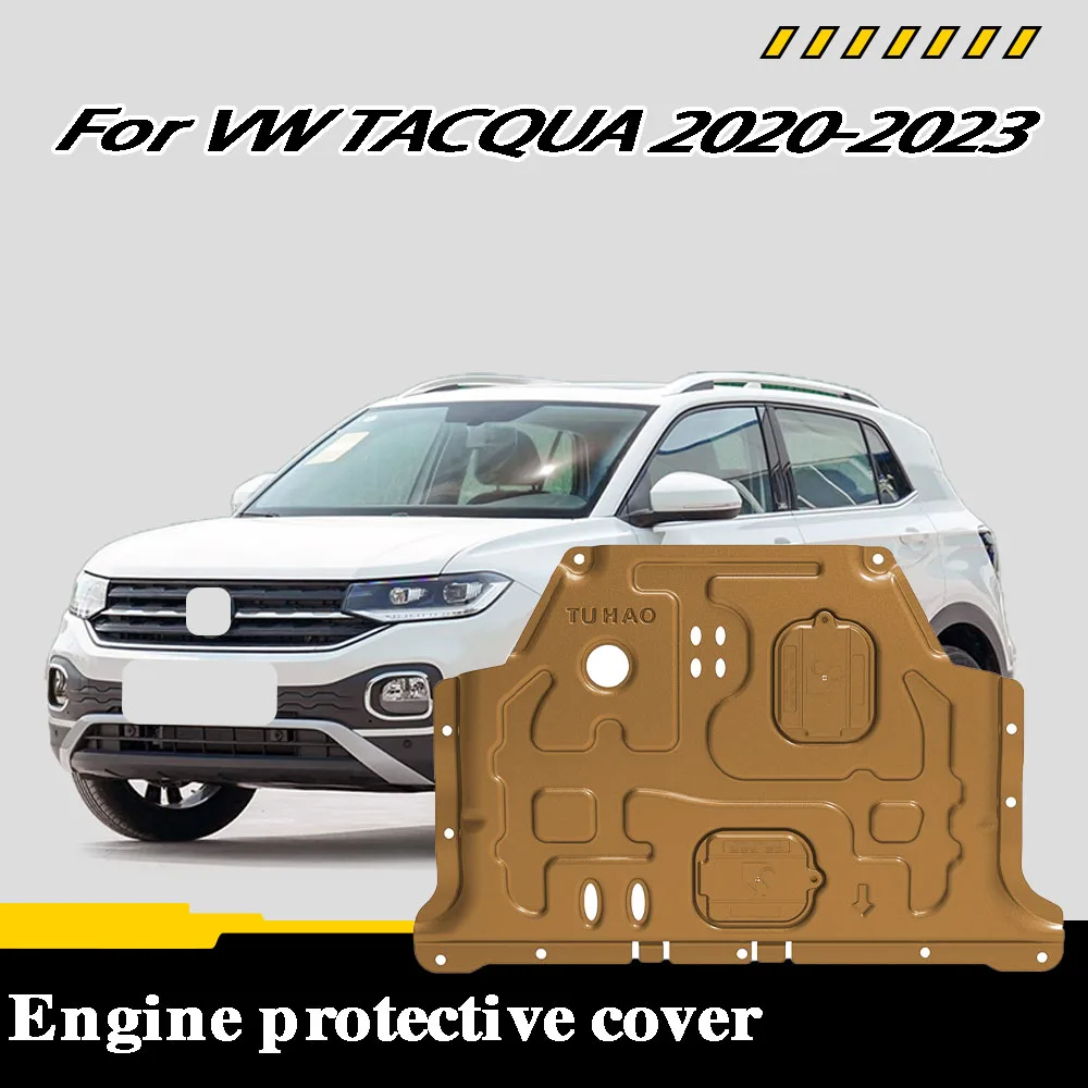 

Car Accessories Black Under Engine Guard Mudguard Board Splash Shield Mud Fender Plate Panel For VW TACQUA 2020-2025 1.5L 1.4T
