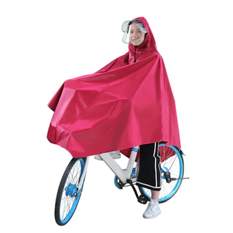 Raincoat Windproof Rain Poncho Reusable Adult Raincoat High quality EVA material with Adjustable Hood and Arms Hiking Raincoat