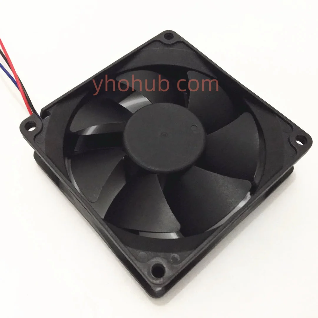 Y.S TECH FD488025HB DC 48V 0.09A 3-Wire 80x80x25mm Server Cooling Fan