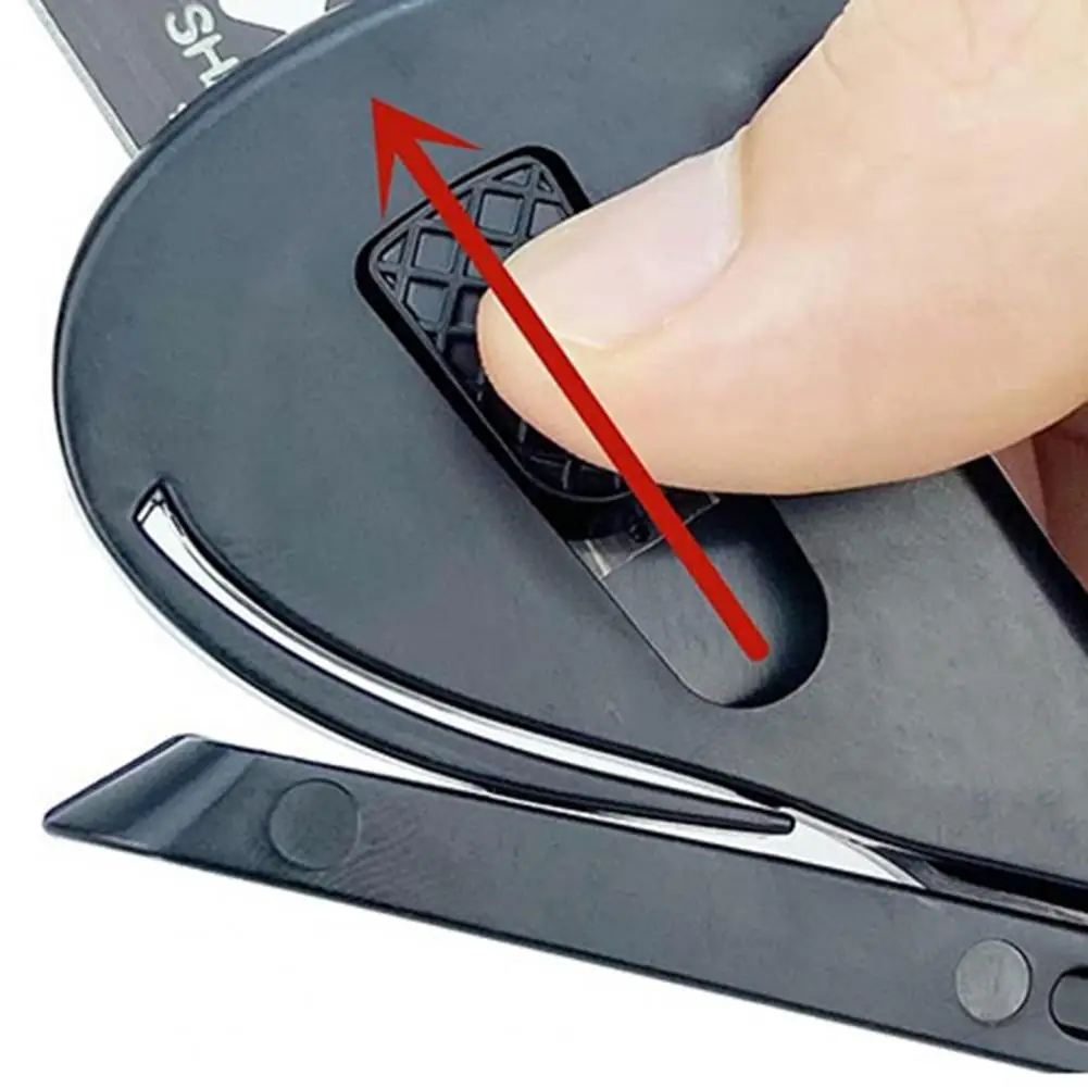 1/2Pcs Safety Cutter Tool Film Cutter Hidden Blade Wrapping Paper Trimmer Packaging Paper Roll Cutter Vinyl Knife Office Tool