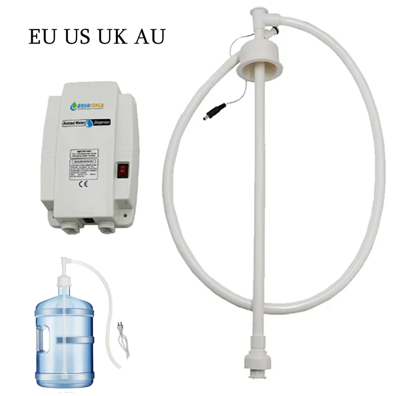 220V/110V Portable Household Electric Water Pump Bottled Water Dispenser Gallon Drinking Water Bottle Switch Water Pump