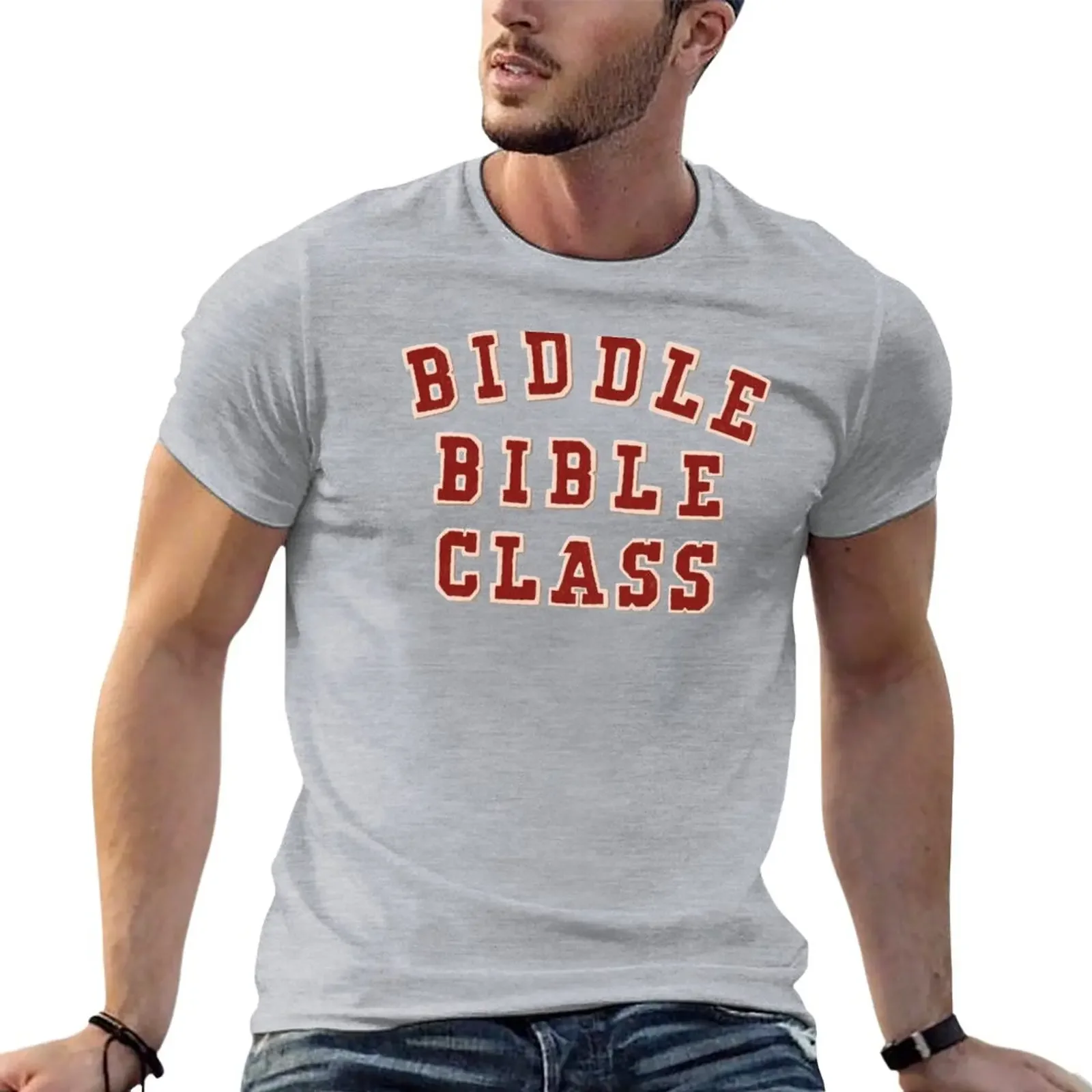 Biddle Bible Class T-Shirt oversized kawaii clothes plus sizes designer t shirt men