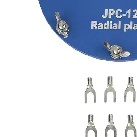 Aluminum Grounding Grid Plate 11cm For For PAC-12 JPC-12 Portable Shortwave Radio Signal Stability Accessory