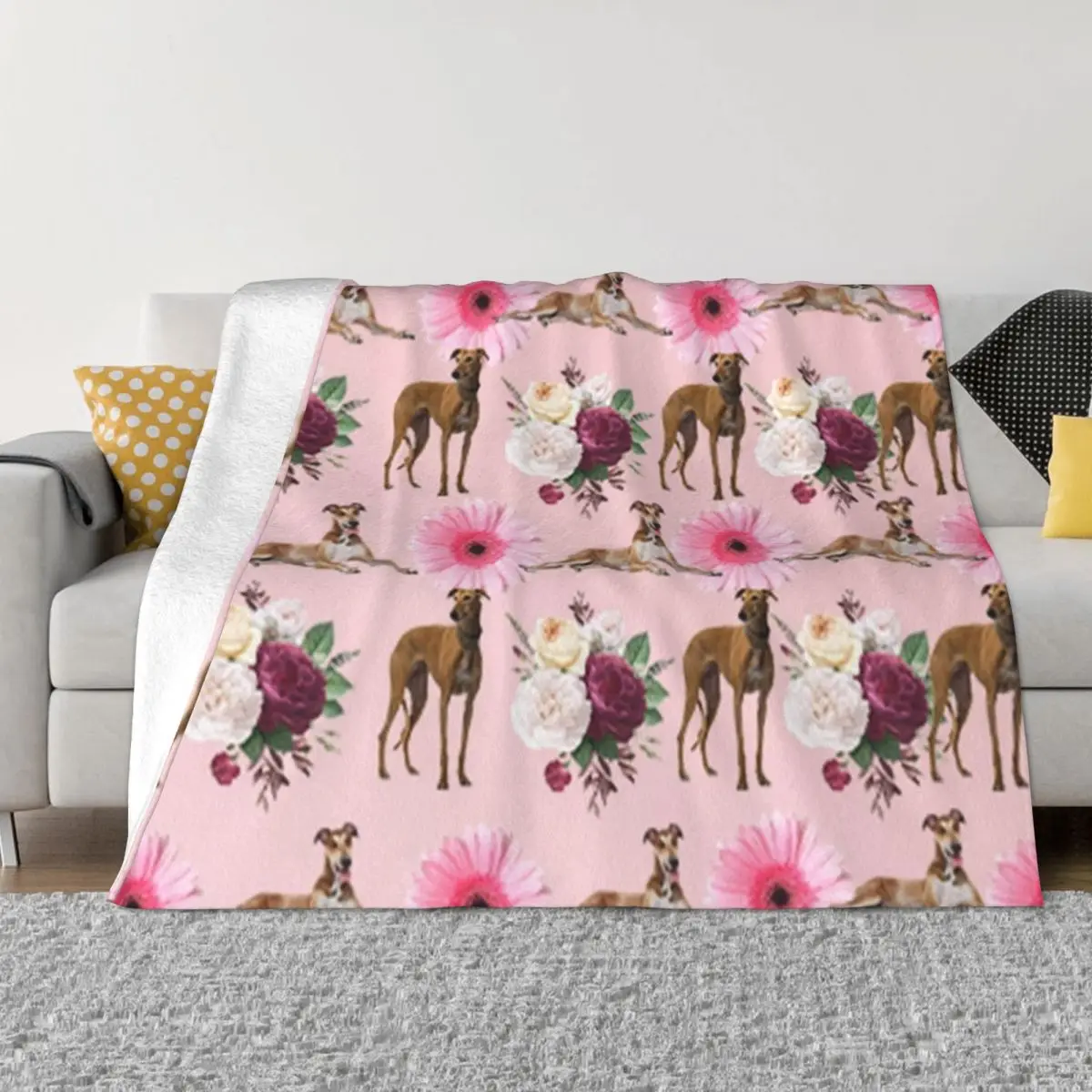 

Sighthound - Lurcher - greyhound Throw Blanket Blankets For Sofas Cute Blanket Plaid