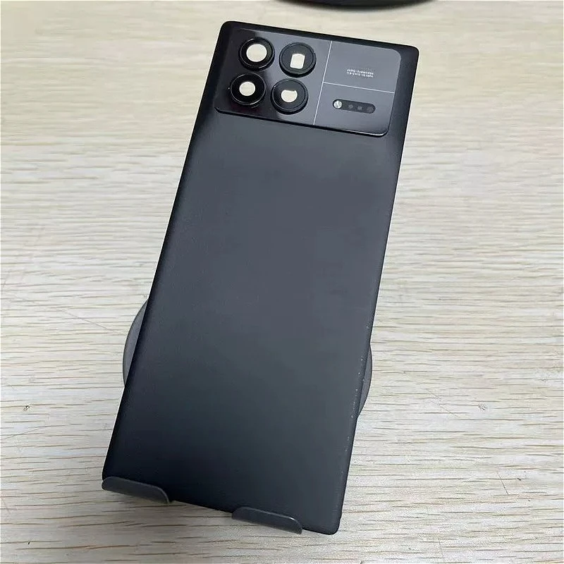 A+ Grade Battery Back Cover For Xiaomi Mix Fold 3 & Fold3 , Rear Housing Lid Replacement With Adhesive + Camera Frame Glass Lens