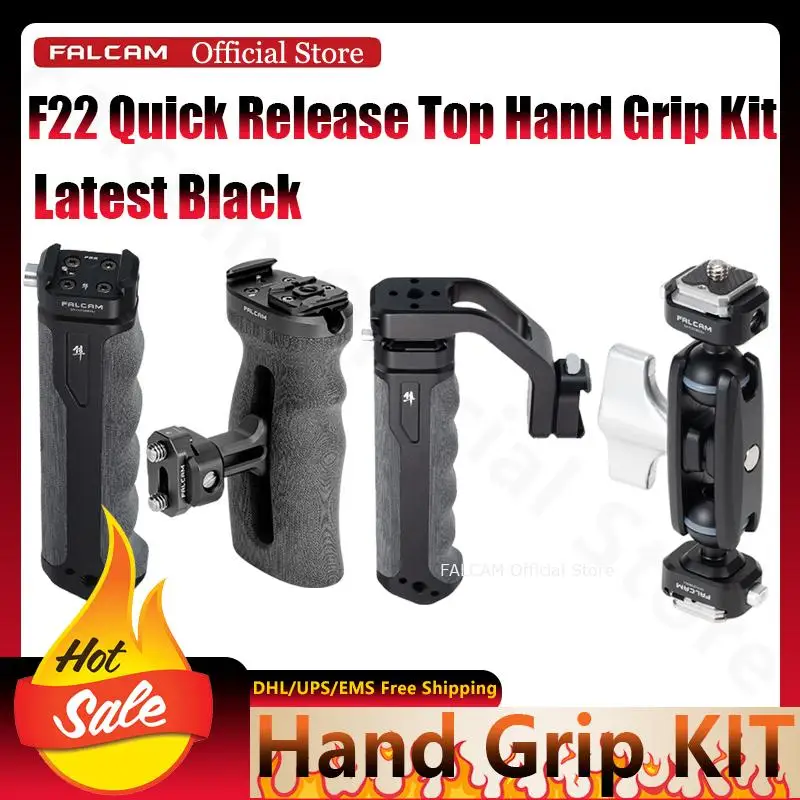 

Falcam Official F22 Quick Release Side Hand Grip Dual Head Magic Arm Kit F22 Quick Release Set Portable Gimbal Multi-Functional