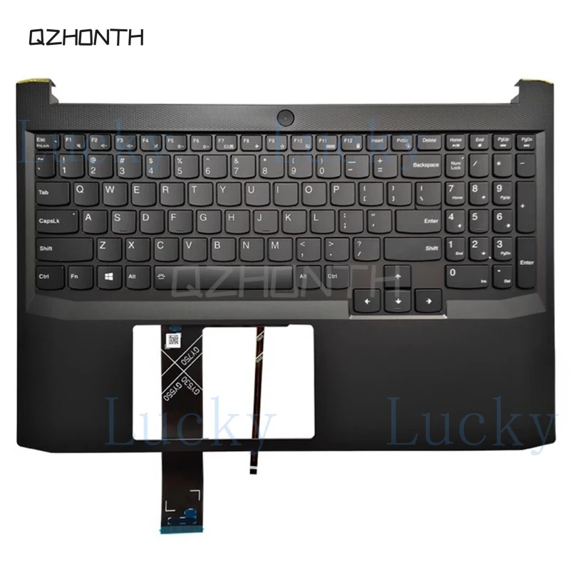 

f New For Lenovo IdeaPad Gaming 3-15IHU6 15ACH6 Palmrest with US Backlit Keyboard