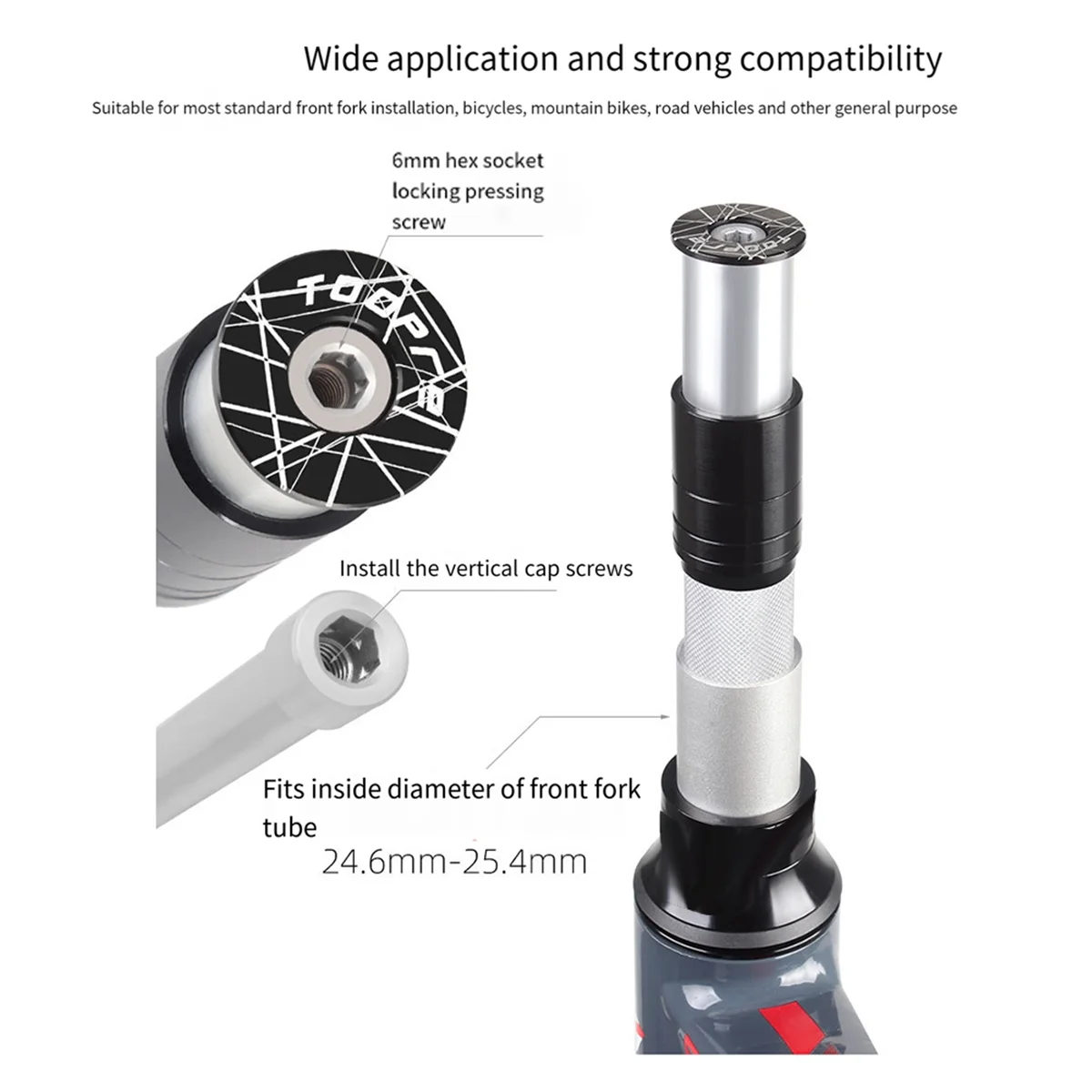 【Livraison Rapide】 Rehausseur de guidon de vélo