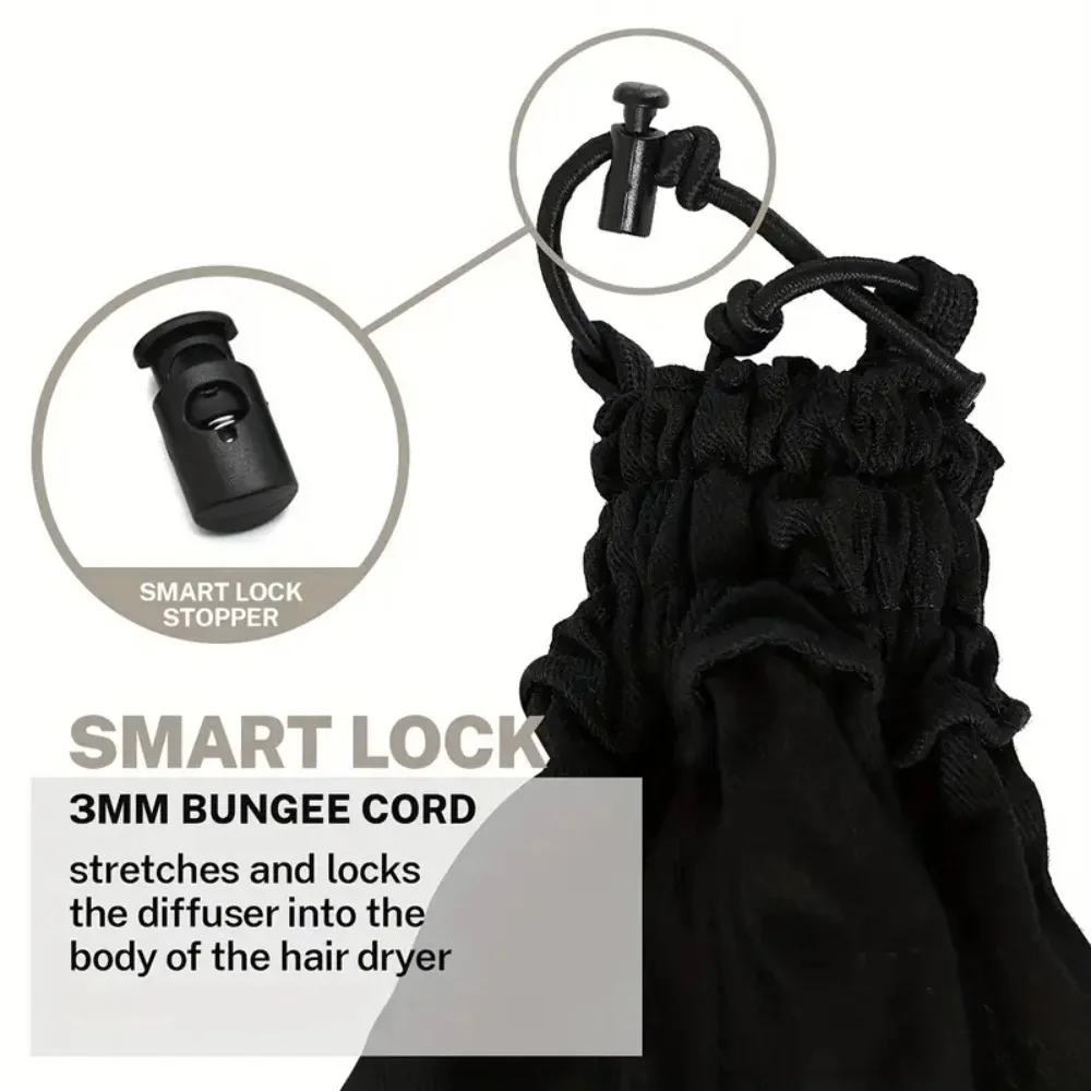 Universal Hairdryer Diffuser Cloth Accessory