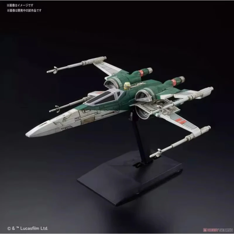 Bandai Original STAR WARS Anime Figure X-WING FIGHTER 017 Action Figure Toys for Kids Gift Collectible Model Ornaments - view 2