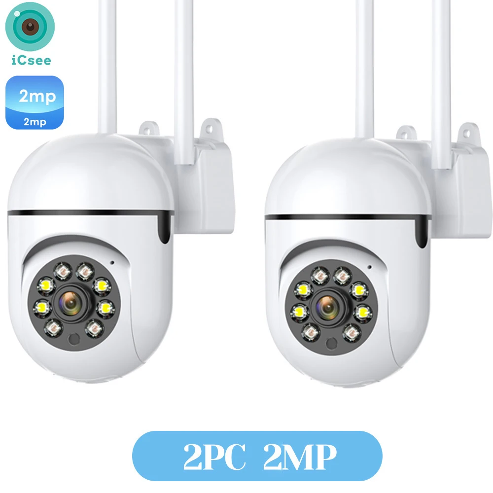 4MP Wifi Camera Buiten 2K HD Beveiliging PTZ IP Camera AI Auto Detect Tracking Indoor Baby Nacht Kleurencamera Surveillance ICSee