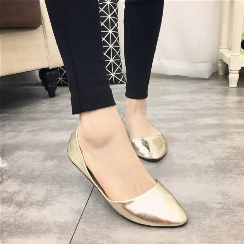 Летняя повседневная обувь 2025 г., женская обувь на плоской подошве с острым носком, женская обувь, мокасины, балетки на плоской подошве, балетки, лоферы Летняя повседневная обувь 2025 г., женская обувь на плоской подошве с острым носком, женская обувь, мокасины, балетки на плоской подошве, балетки, лоферы