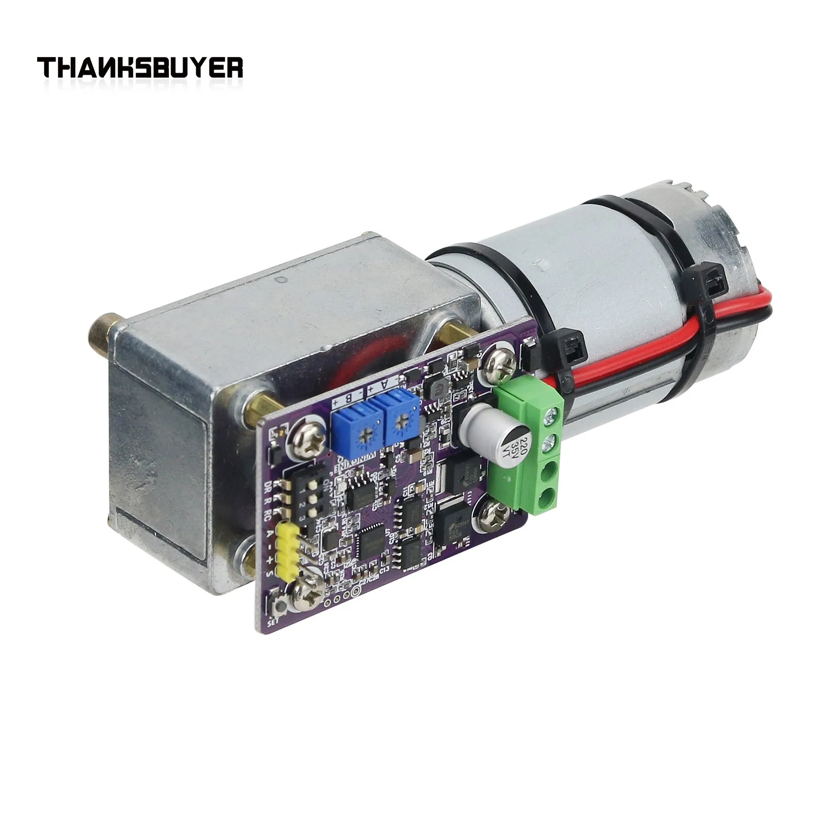 ASME-SQ Servo Worm Shaft interruzione di corrente Encoder magnetico autobloccante Servo controllo della valvola del braccio del Robot