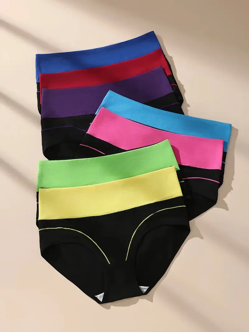 4 ks kalhotky s vysokým pasem pro ženy, tvarující tělo, měkké bavlněné kalhotky, tenké prodyšné kalhotky, spodní prádlo, plus velikost XS-3XL - náhled 5