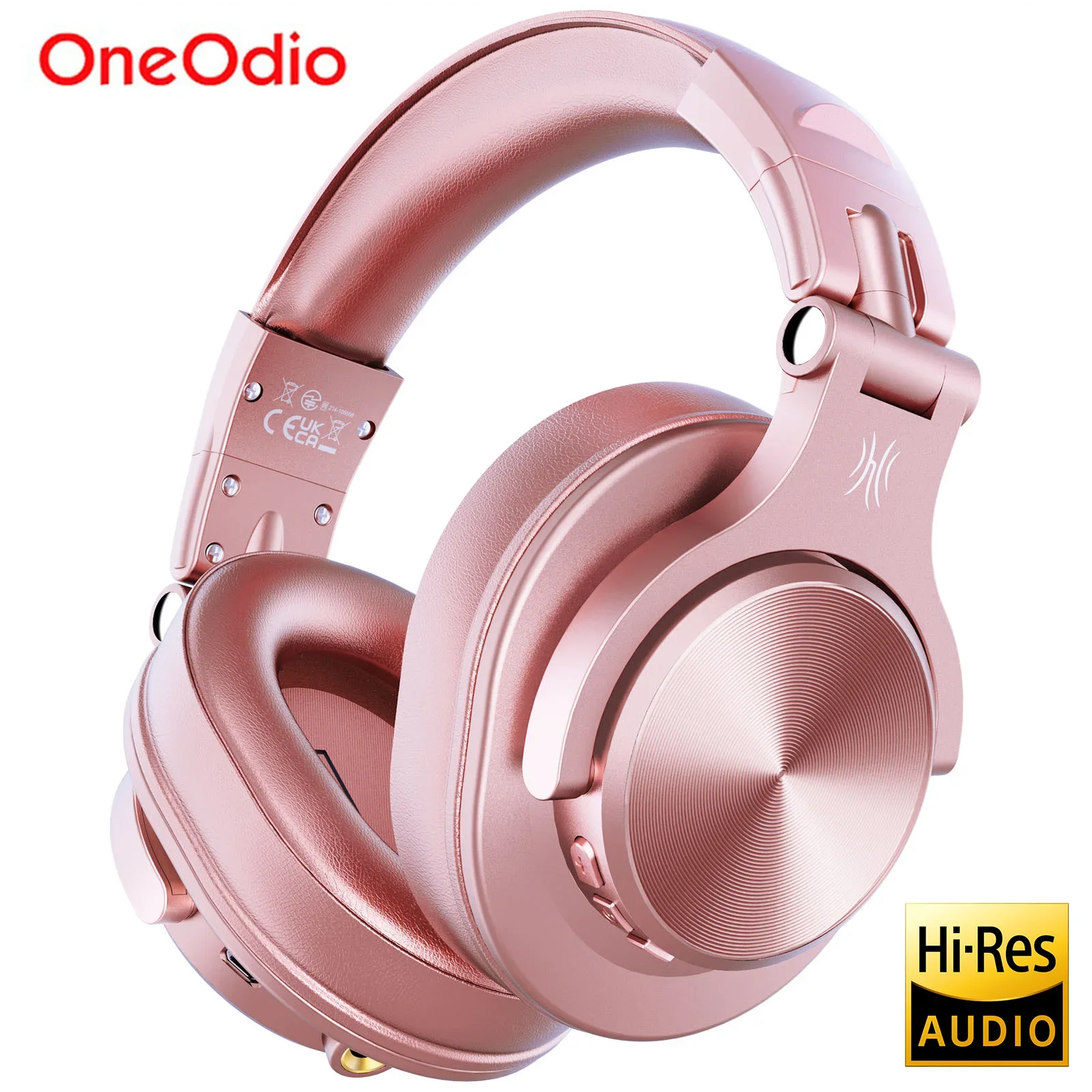 

Oneodio A70 Wireless Headphones Sport Bluetooth 5.2 Earphone Over Ear Handsfree Headset With Microphone For Phone Hi-Res Audio