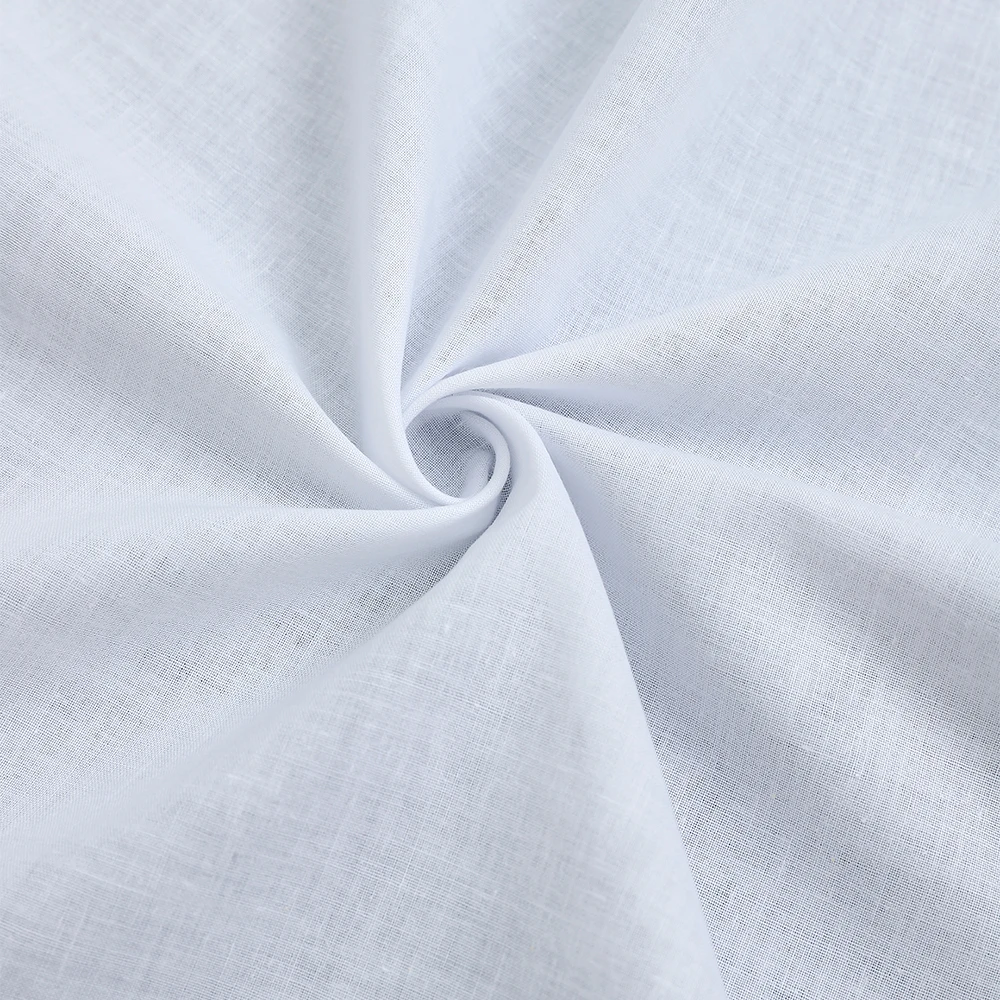 12 paquetes de pañuelos blancos puros de algodón puro unisex, toallitas para pantalones de bolsillo con solapa para limpiar el sudor, suministros de boda, pañuelos de algodón suave