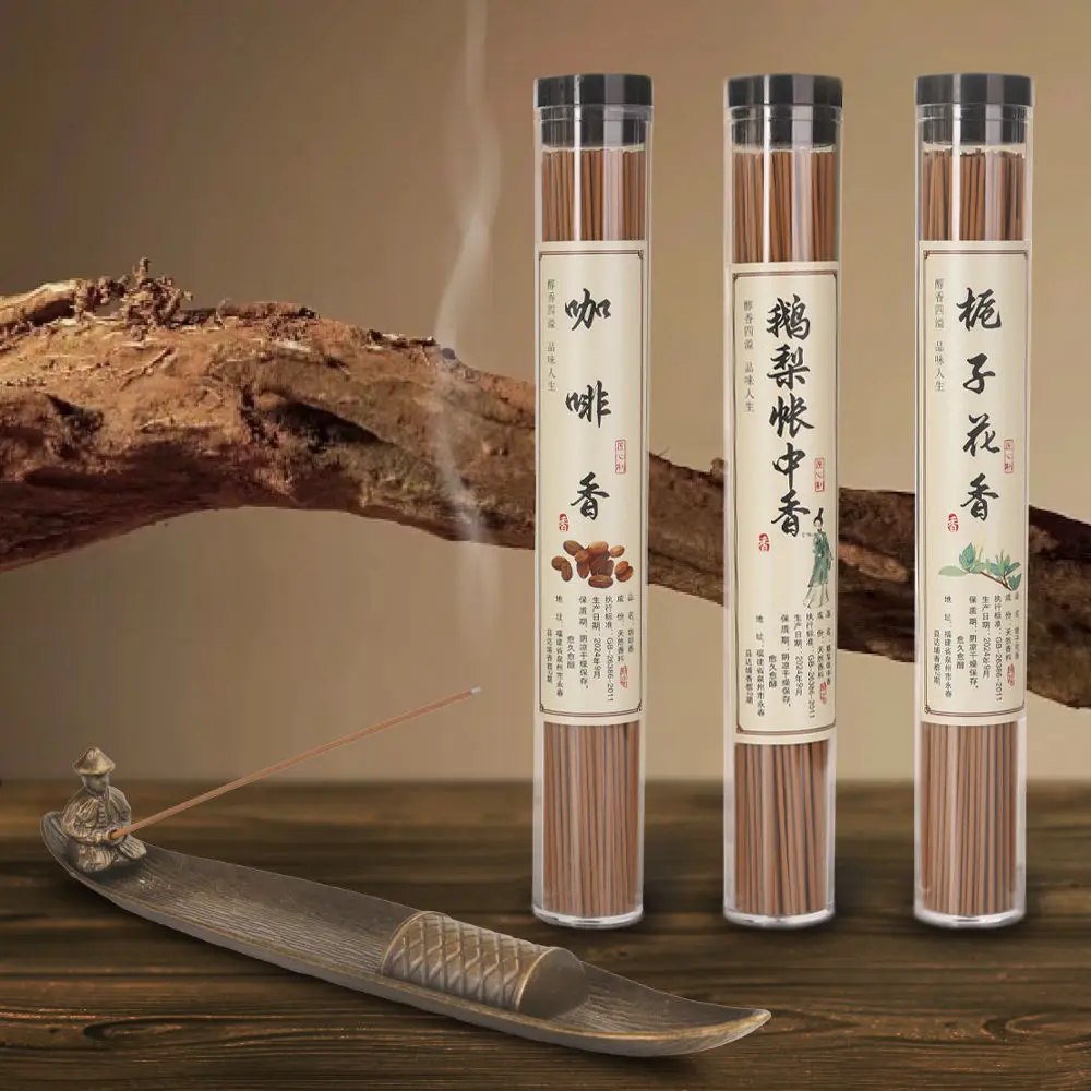 Natural Coffee Incense Sandalwood Osmanthus Incense Line Incense Office Indoor Aromatherapy Long-lasting Fragrance