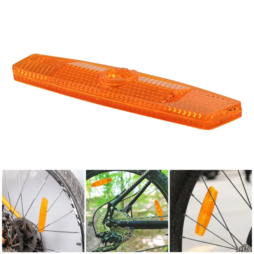 Plastic Rim Reflector Stable High Strength Anti Rust Spoke Warning Reflector Riding Accessory Отражение Обода 윤곽 반사기