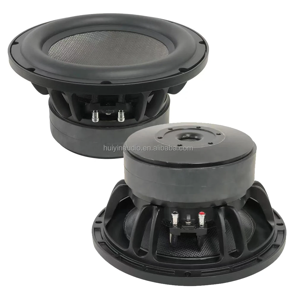 

10-дюймовый сабвуфер для домашнего кинотеатра 1065-081, Hi-Fi акустическая система для дома, выходная мощность 600 Вт, резиновая подошва, 4 Ом, 10-дюймовый активный динамик