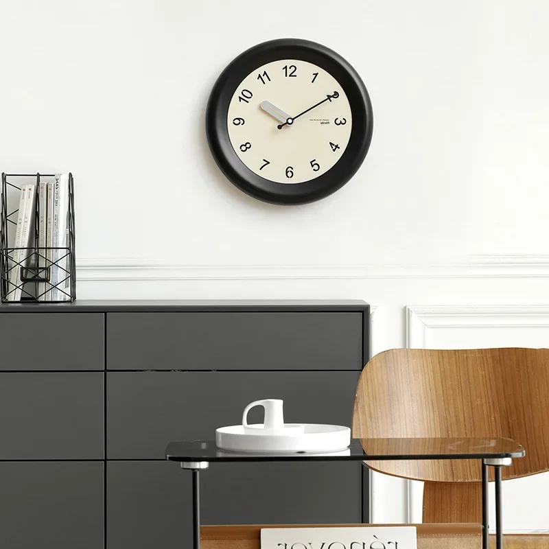 Living room wall  Modern minimalist creative clock Bedroom clock Fashion light luxury decorative