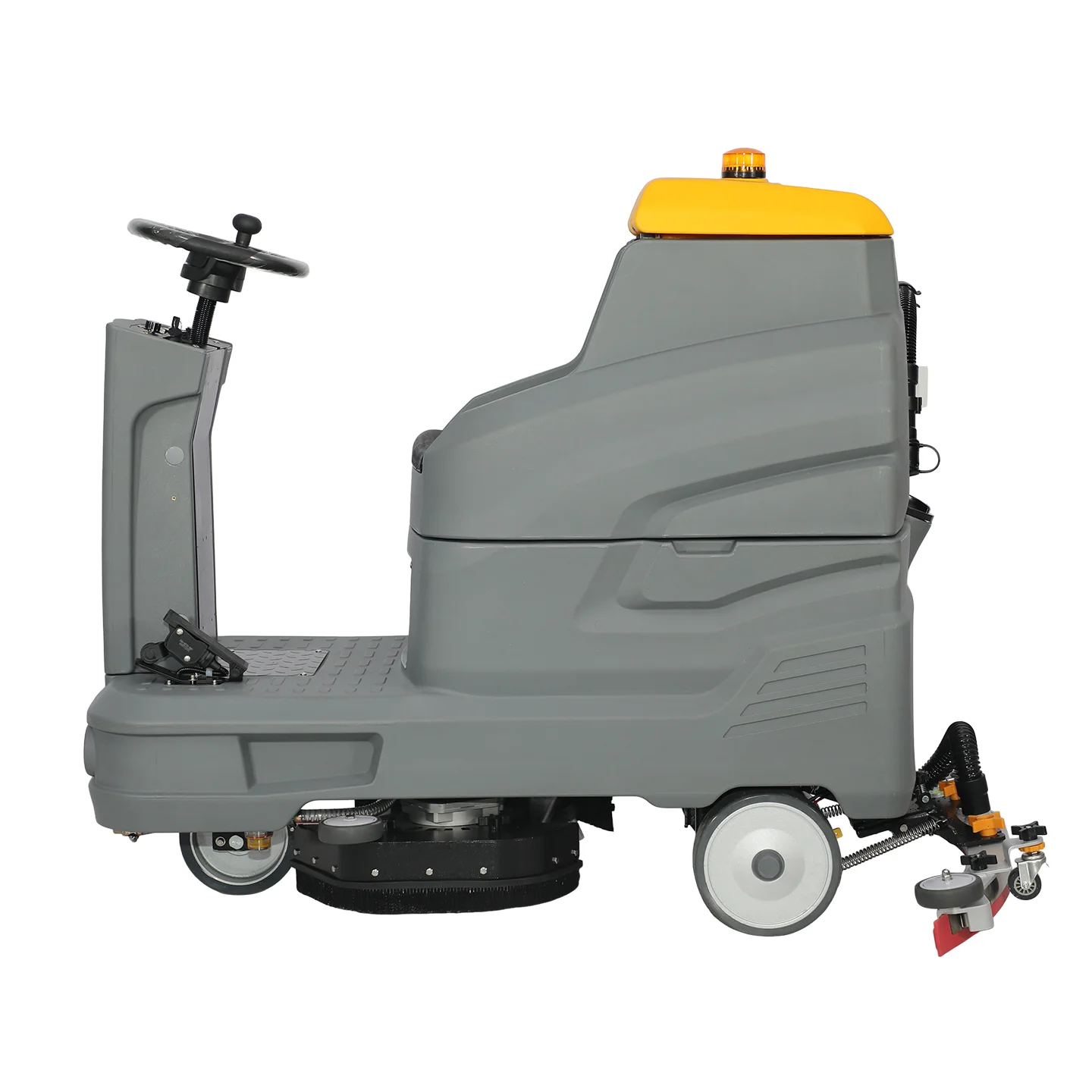 Battery Operated Ride-On Floor Scrubber Industrial Cordless Electric Ride on Scrubbing Cleaning Machine Floor Scrubber
