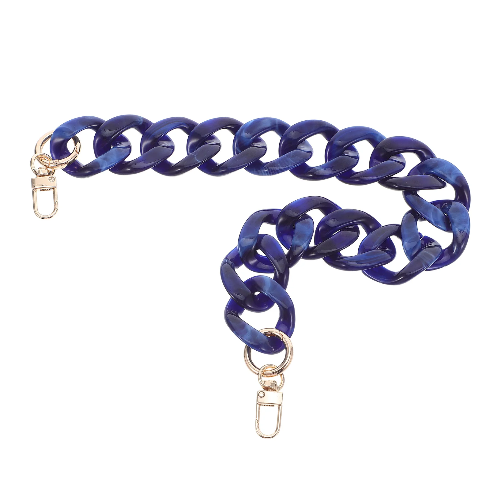 

Acrylic Purse Chain Strap Durable Lightweight Handbag Replacement Clutch Decorative Bag Chain Strap Handbag Replacement Chains