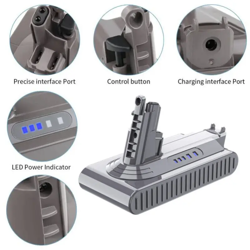 For Dyson V10 Batte…