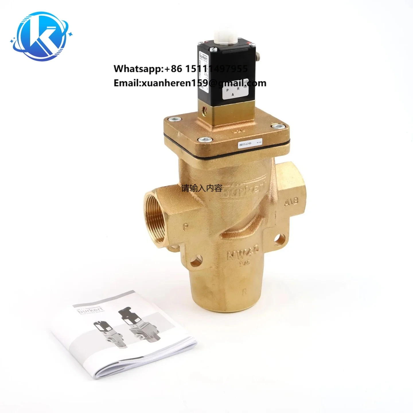 ORIGINAL SUPPLY 3/2 WAY SOLENOID VALVE 6430 364302 NOV LOC#B208