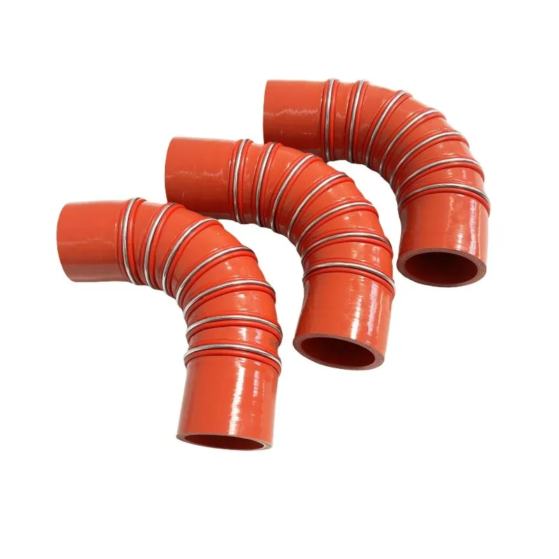 

High-Flow Turbo Inlet Hose Optimized for Performance Using Reinforced Silicone