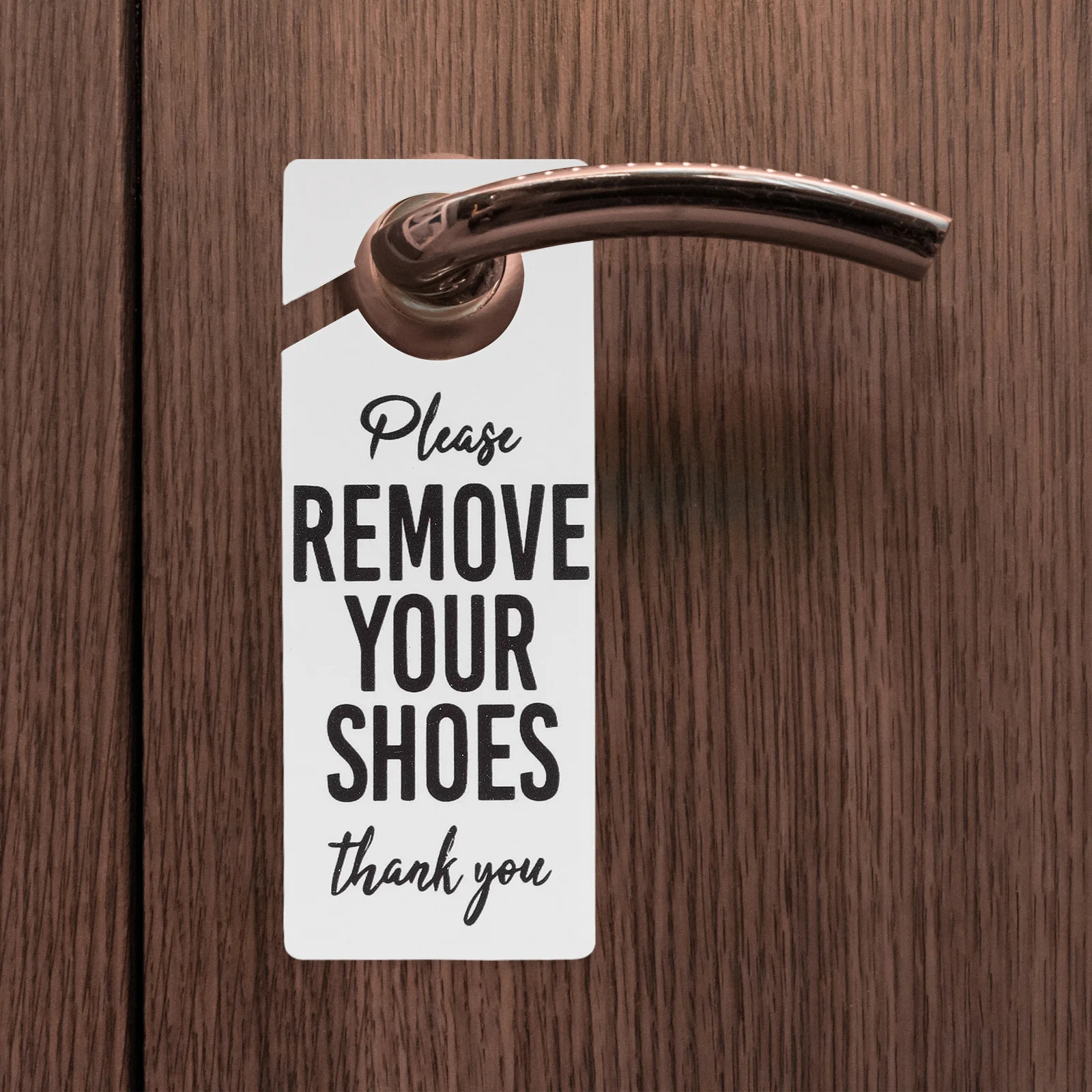 

3pcs Shoes Off Door Hanger: Pvc Funny Please Remove Shoes Sign Decorative Plastic Handle Reminder For Home Office Yoga Room