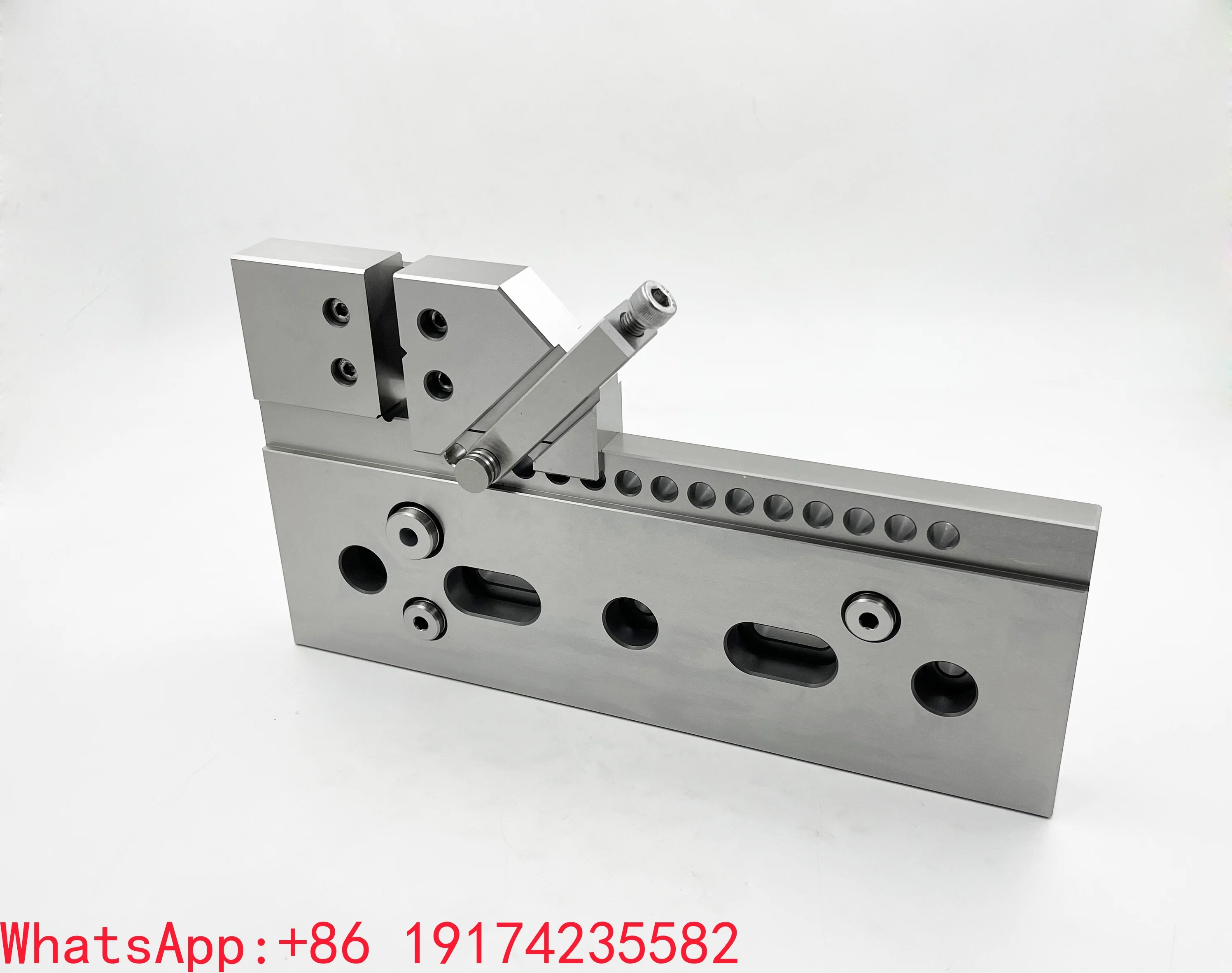 Chinese Vise High Precision Stainless Steel Three Axis Fine Adjustable Manual WEDM Vise for CNC Wire EDM Machine HE-W06583