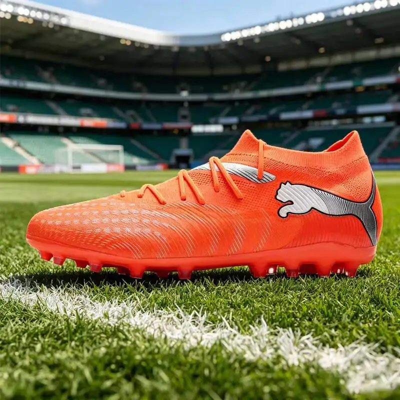 New PUMA Men's MG Football Boots 108904-01 Professional Turf Soccer Cleats Outdoor Training Shoes