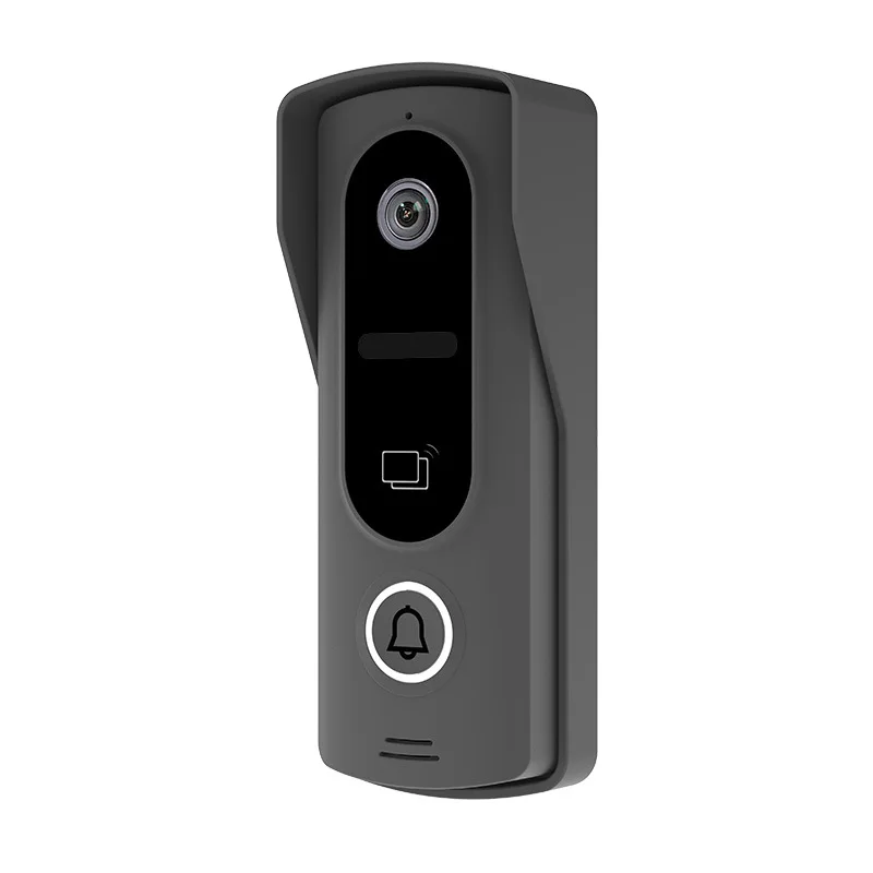 7 بوصة IPS شاشة 2MP 1080P 4 السلكية فيديو باب الهاتف إنترفون البصرية جرس الباب 120 درجة زاوية واسعة التحكم في الوصول كاميرا الباب