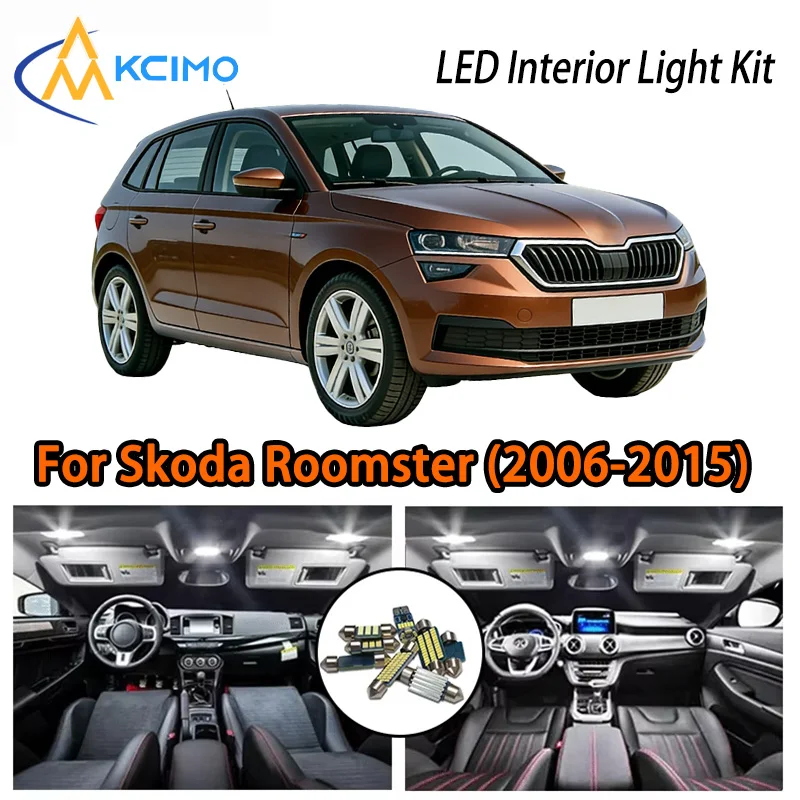 

Experience Premium LED Interior Lights For Skoda Roomster (2006-2015),Reliable, Vibrant,Long-Lasting Cabin Lights