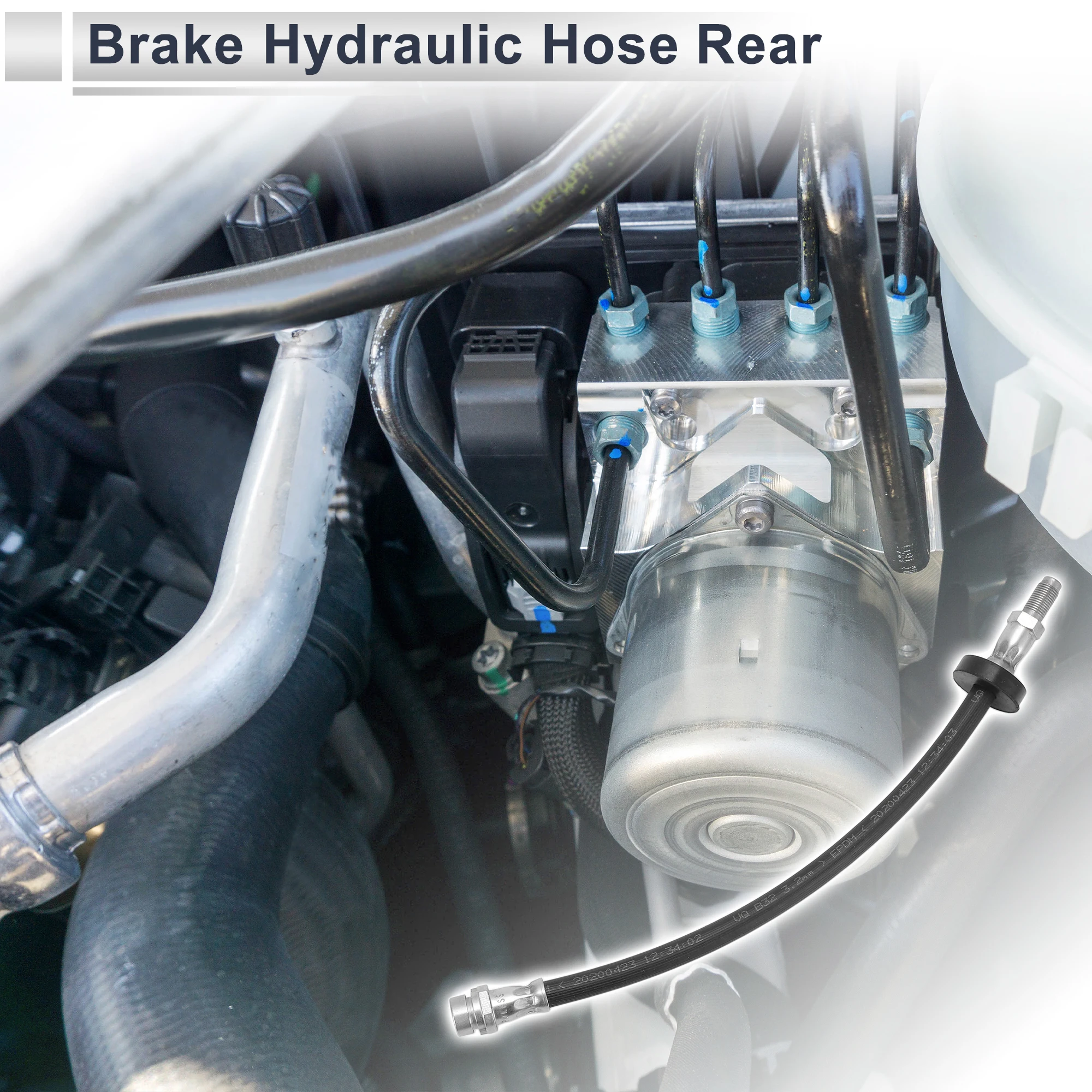 

UXCELL 1 шт. задний тормозной шланг для Ford Mondeo 2003-2008, тормозной гидравлический шланг No 10092785