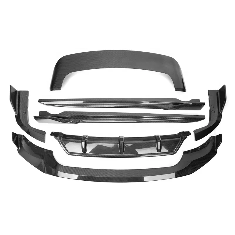

High quality Carbon Fiber body kits for BMW X5 G05 2019+ Front bumper lip rear diffuser side skirt