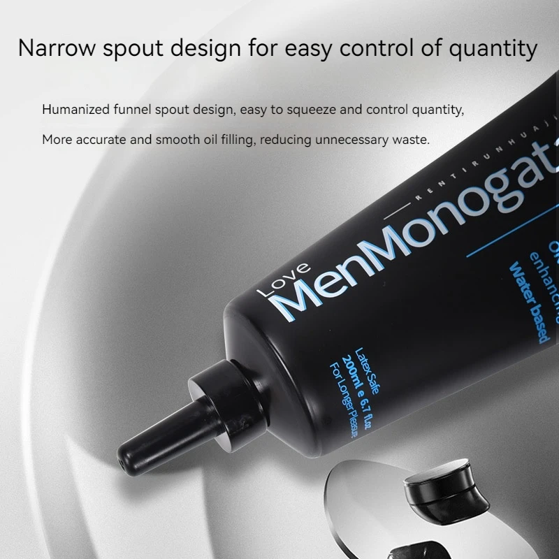 تشحيم مائي، زيوت التشحيم الشخصية، يبقى بدون تنقيط، تشحيم جنسي ناعم للممتعة للرجال والنساء والأزواج 50/200 مل #5