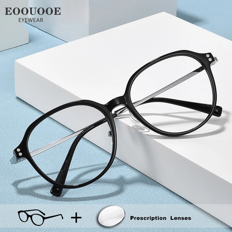 Fasion TR90 Optical Glasses With Recipe Prescription Lenses Vision Correct Myopia Anti-Reflection Eyewear LIGHTWEIGHT Design