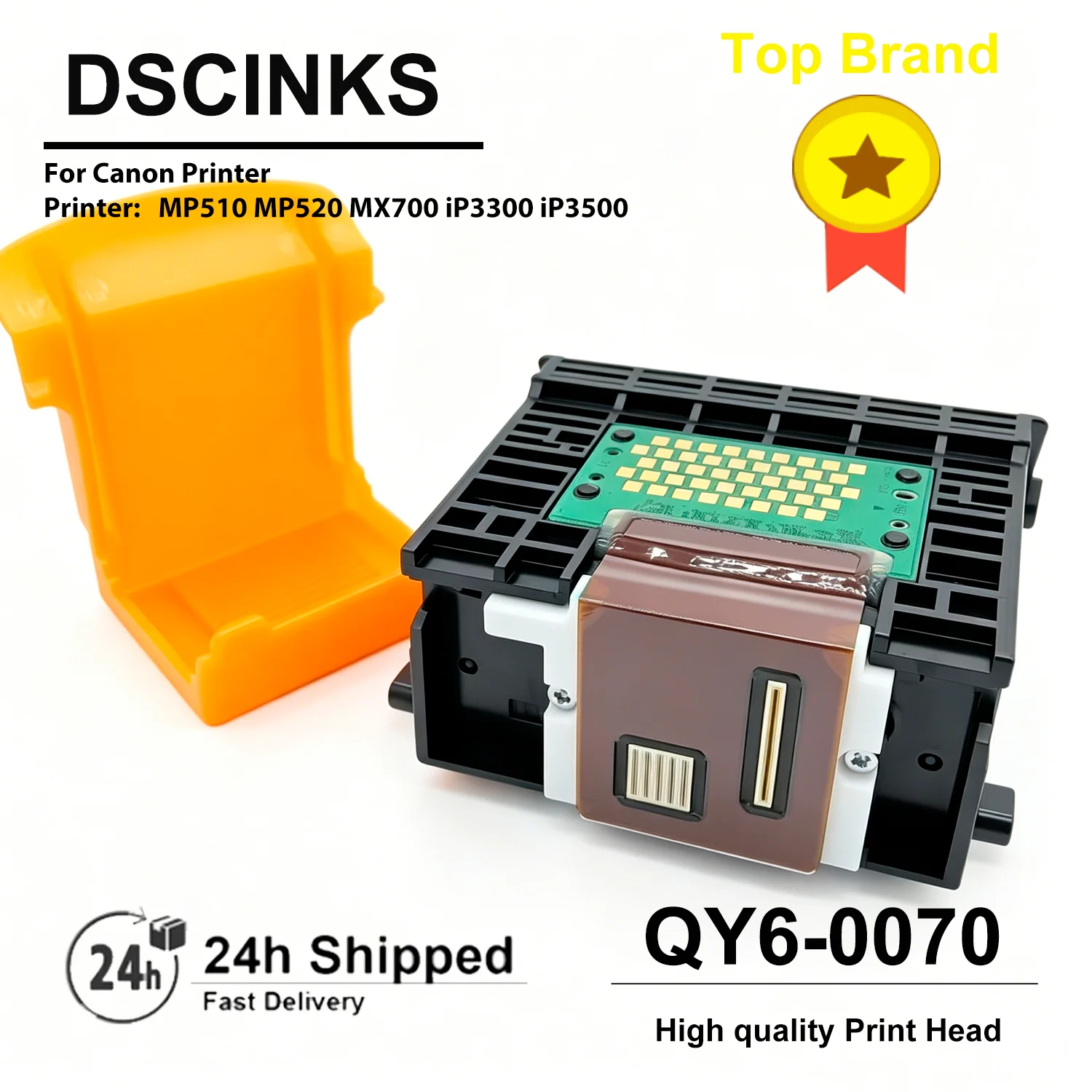 

1PC QY6-0070 printhead for Canon MP510 MP520 MX700 iP3300 iP3500 Printer 98% New