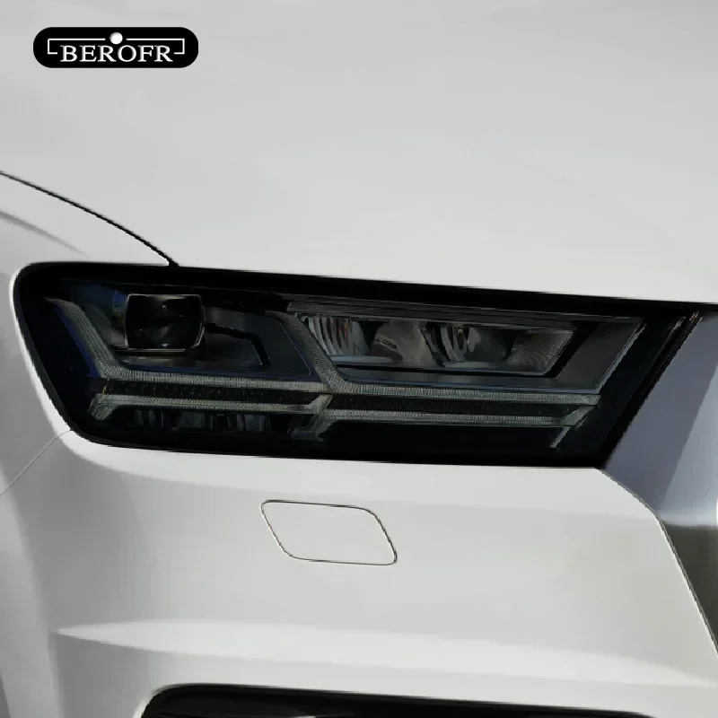 audi-q7-4m-2016-2017-2018-2019-2020-車用ヘッドライト-ブラック-ティント-ビニール保護フィルム-透明tpuステッカー-アクセサリー-2枚