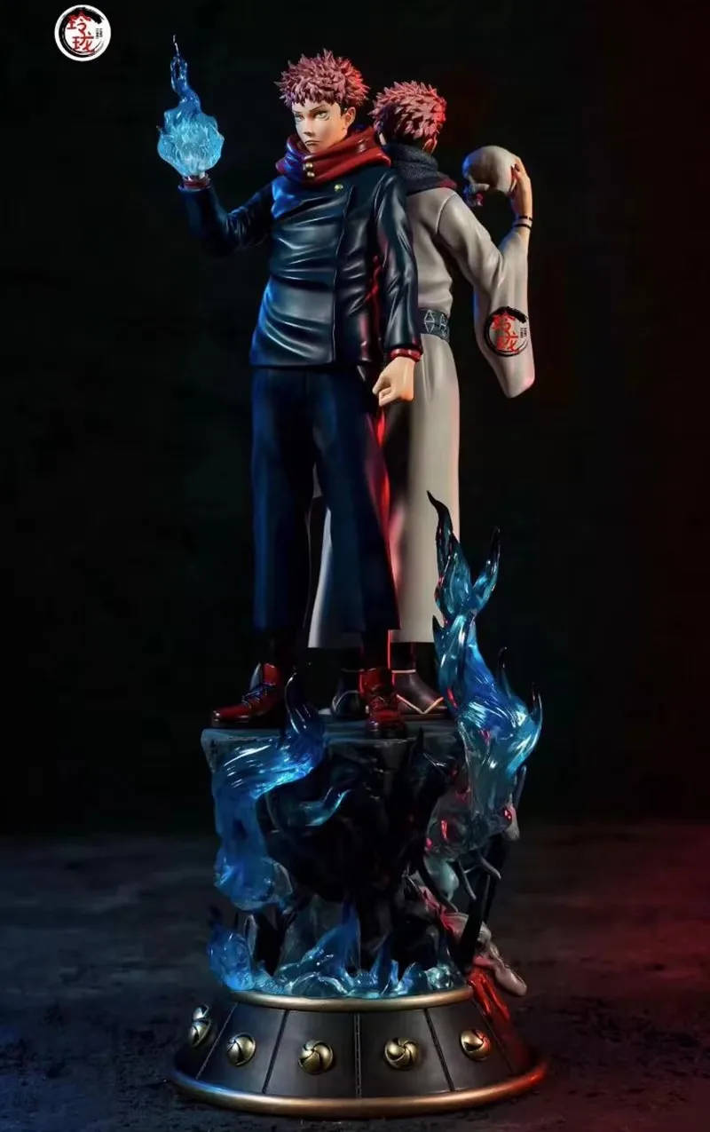 LingLong Studio Ryomen Sukuna & Itadori Yuji GK Limited Statue Resin Model