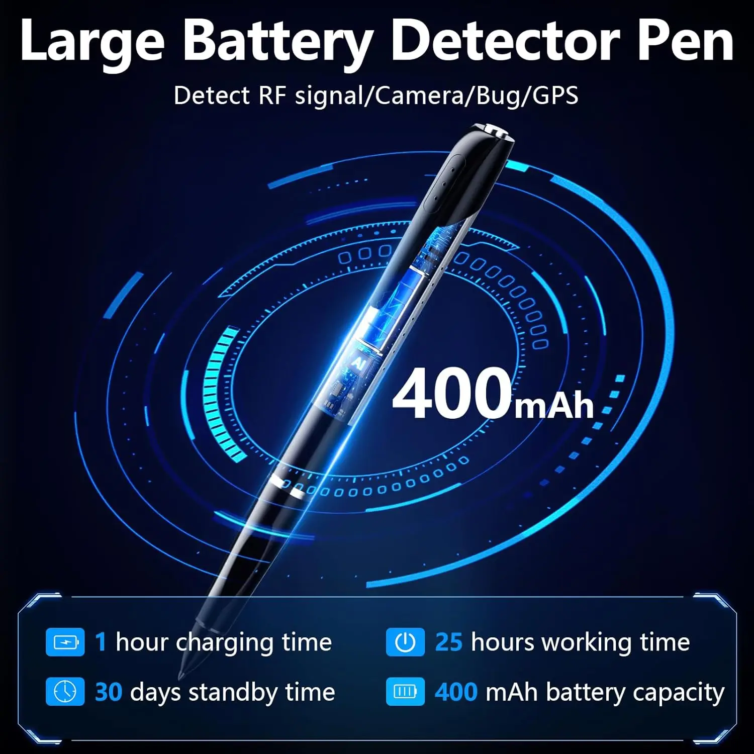 Anti Candid Hidden Kamera Detektor Stift Anti Diebstahl Drahtlose Spion Pinhole Kamera Infrarot Erkennung GPS Tracker Spy Gadgets Scanner