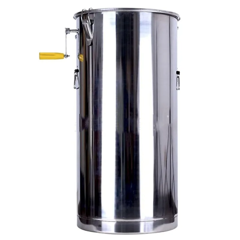 Máquina Manual de Acero Inoxidable para Agitar Miel, Separador de Miel sin Costuras, Cubo para Miel, Herramienta de Apicultura