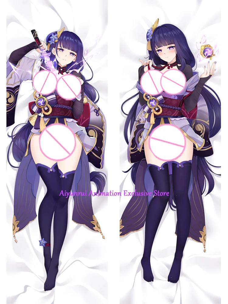 

Dakimakura Anime Raiden Makoto 2 Side Printed Hugging Body Pillowcase Cushion Bedding Decor Pillow Cover 2024