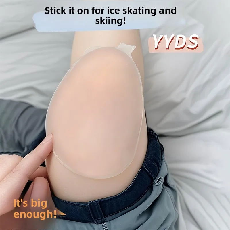 

Наколенники для сноуборда и катания на коньках, силиконовые защитные накладки для спины и груди, защита от падений, круглые, женские.