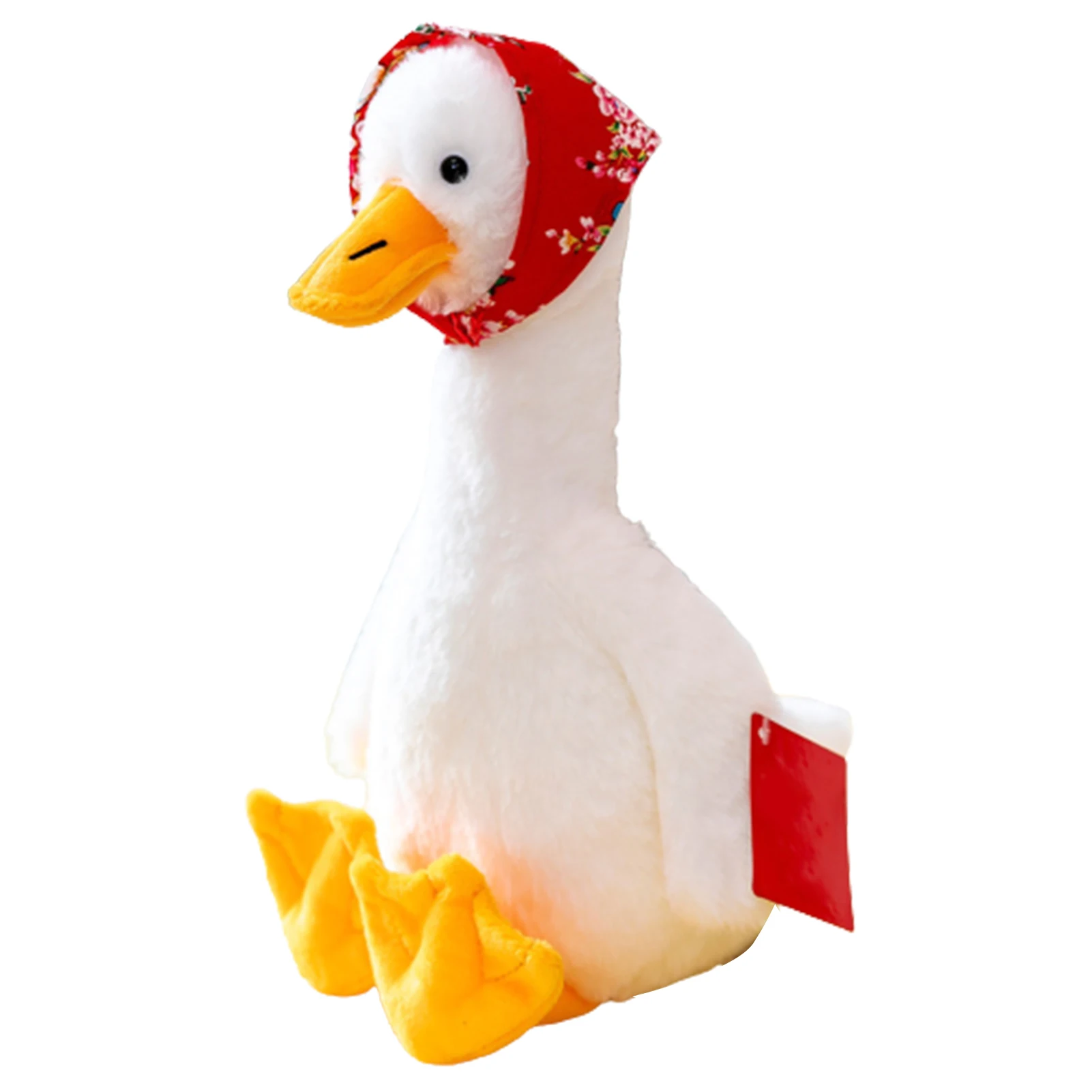 Plush Stuffed Toys Cartoon Goose Doll  Early Educational Development Toy