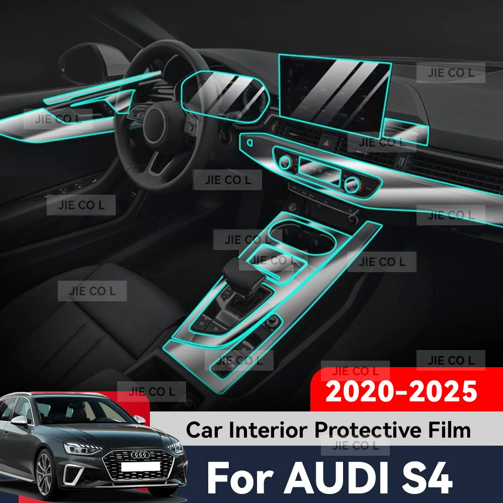 

Auto Central Control TPU Navigation Anti Scratch interior Protection Film Navigation For AUDI S4 2020-2025 Accessories