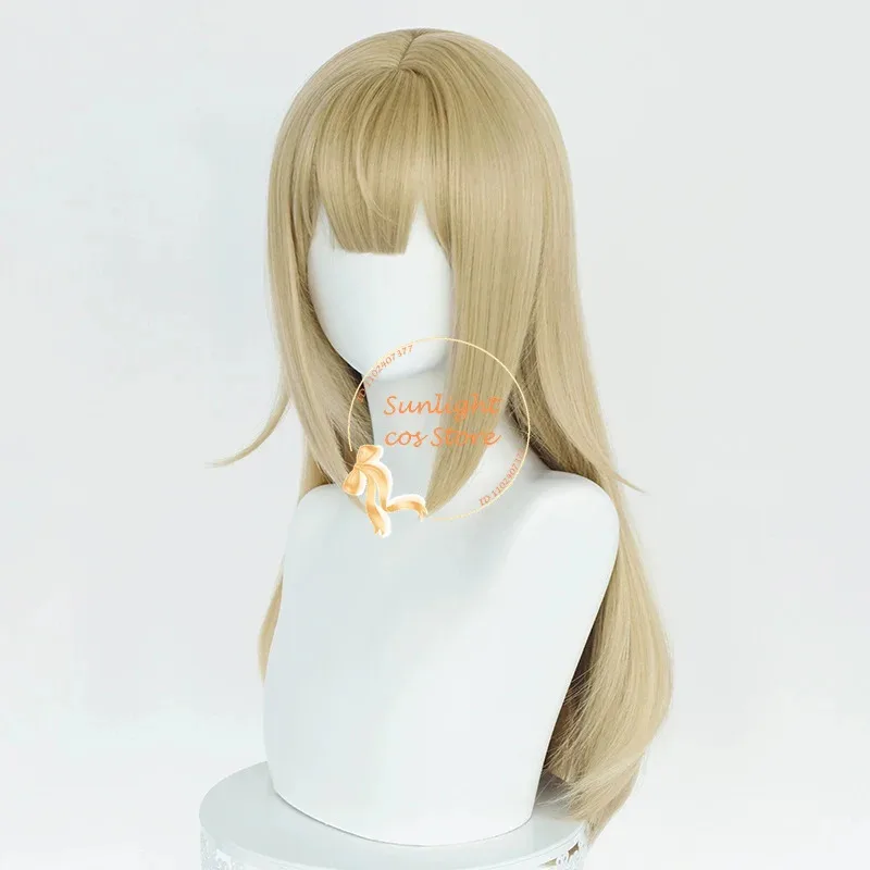 

CyOsakana Косплей Парик 40hara Cat Kitty 55 см Длинные льняные парики Термостойкие синтетические волосы Хэллоуин Косплей Аниме Парик